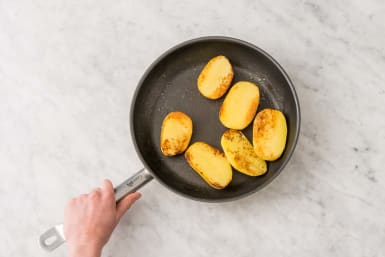 Cook Potatoes & Prep