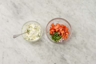 Bland tomatsalsa