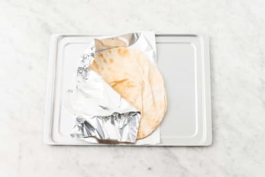 Varm flatbrød