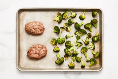 Roast Meatloaves & Broccoli