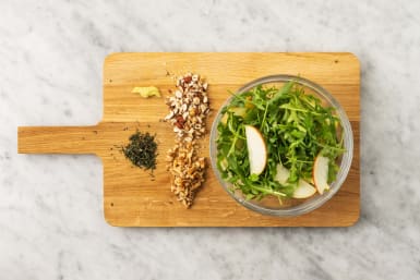 Förbered sallad