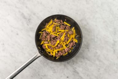 Stek nötfärs & paprika