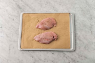 Förbered kyckling