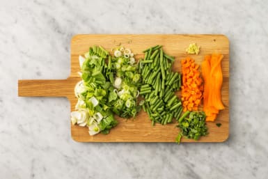 Förbered grönsaker