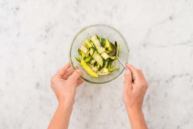 Make the Courgette Salad
