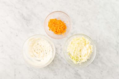 Förbered dressing & råvaror