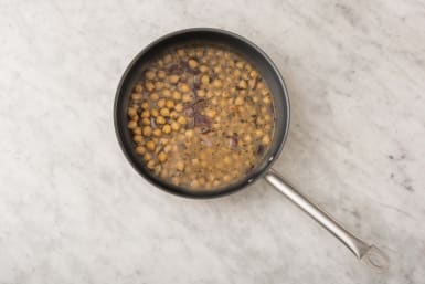 Cook chickpeas