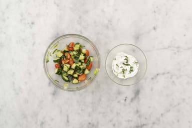 Make the Kachumber Salad
