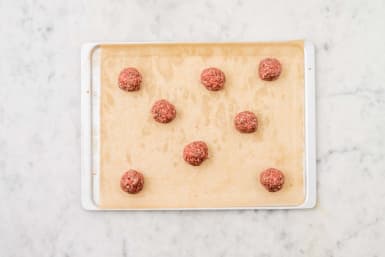 Form and cook meatballs