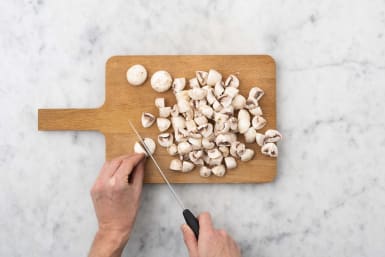 Champignons bereiden