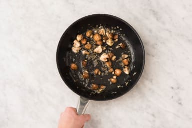 Champignons bakken