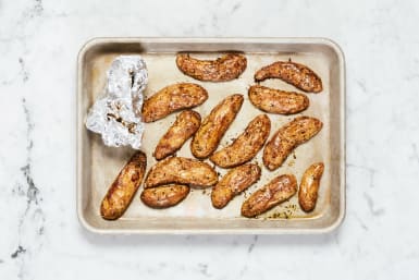 Roast Potatoes & Onion