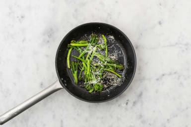Cook broccolini