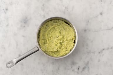Gör broccoli- och potatismos
