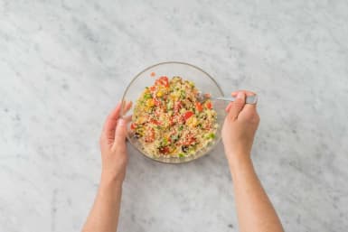 Bland tabbouleh 