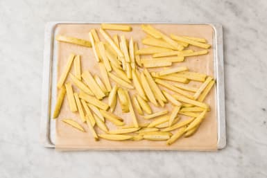 Enfourner les frites