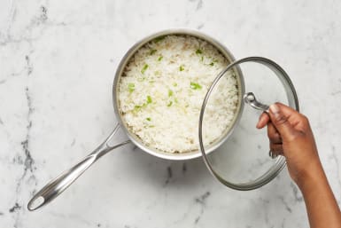 Cook Rice & Start Sauce