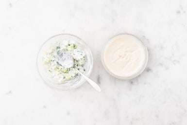 Blanda hummusyoghurt