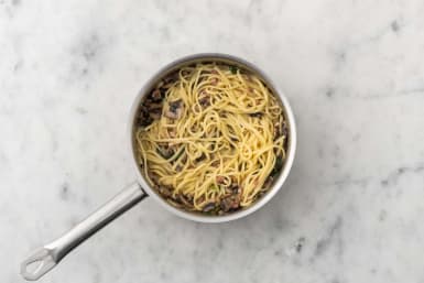 Tilsæt spaghetti