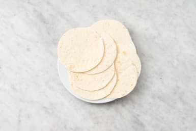 Värm tortillas