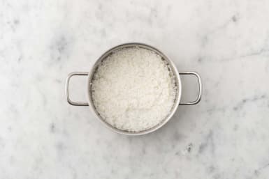 Prep and cook rice
