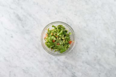 Salade mengen
