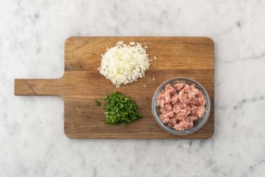 Preparare gli ingredienti
