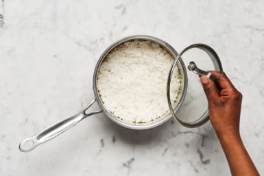 Cook Rice & Make Garlic Oil