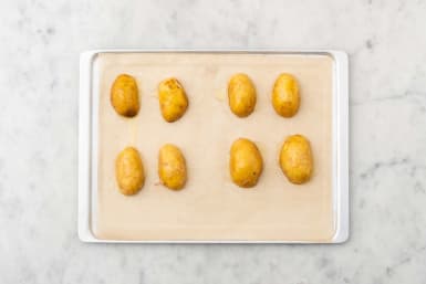 Kartoffeln backen