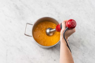 Mixer les légumes