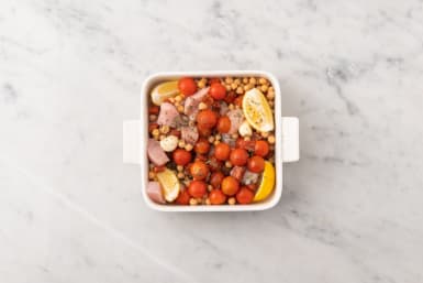 Assemble the Traybake	