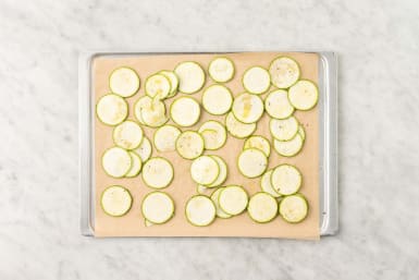 Courgette roosteren