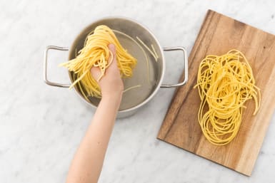 Spaghetti garen