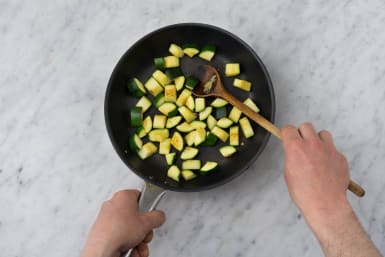 Char your courgettes