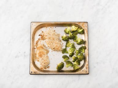 Broil Chicken and Broccoli