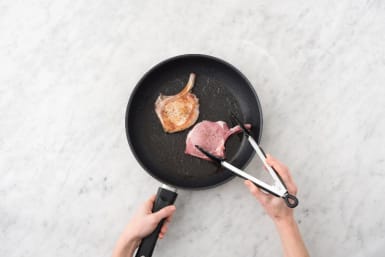 Prep Aromatics and Cook Pork