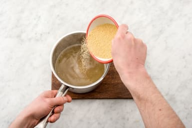Cook Peas and Couscous
