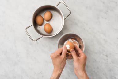 Eieren koken en pellen