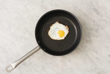 Fry the egg