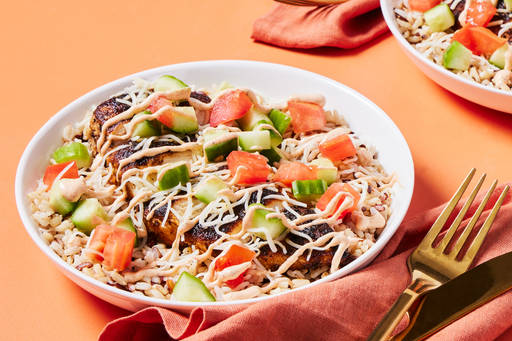 Blackened Chicken Grain Bowls