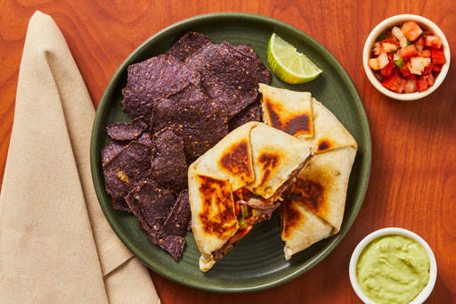 Black Bean Burger Turkey Crunchy Wraps