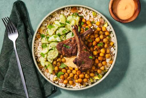 HFRC-R17037APU03_Hero_20MmTunisianSpicedChickpeasOverPistachioApricotJeweledRiceWithCucumberSaladAndSpicyHarissaAioli_W17-93-2026-02e0d899