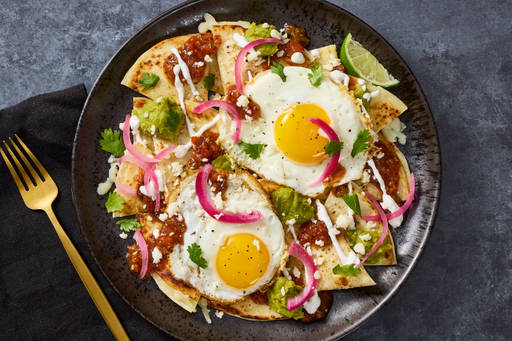 Mexican-Inspired Quesadilla Chilaquiles
