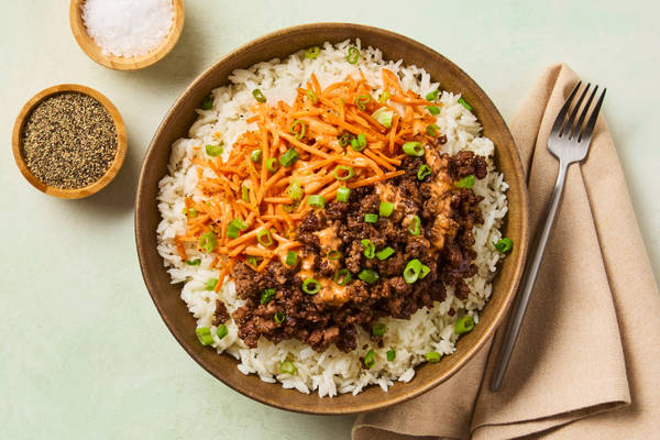 Sesame Soy Beef Bowls