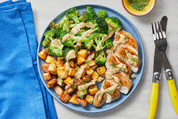 Creamy Dijon Dill Chicken