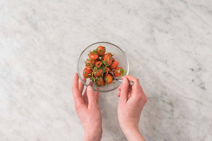 Herby Burgers and Wedges step 5