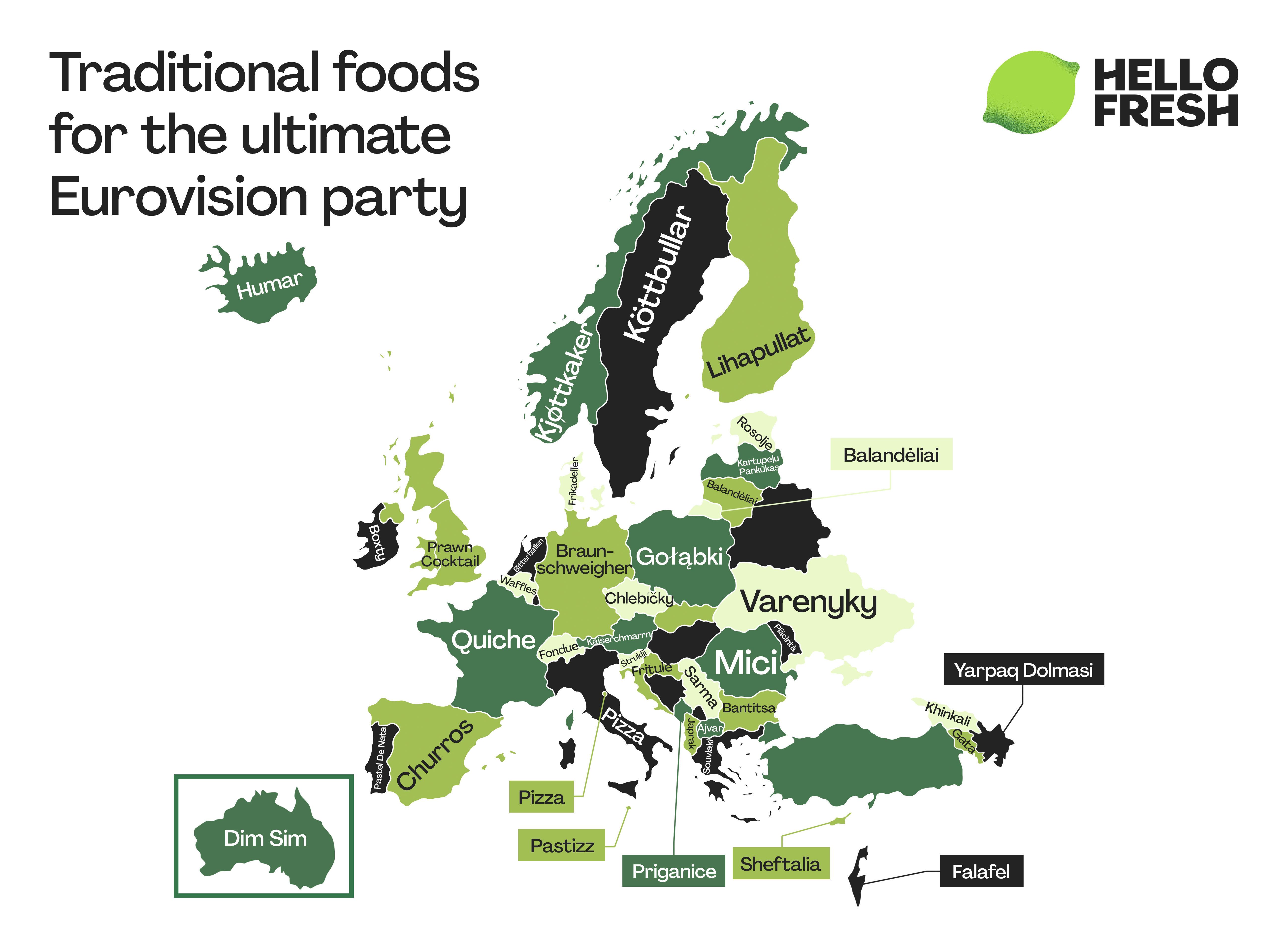 <h2>Eurovision Party Food Ideas</h2>
