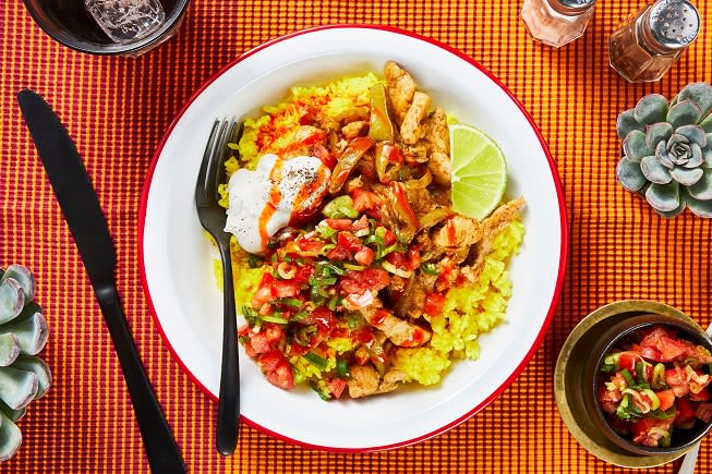 Mexican Chicken and Rice Bowl