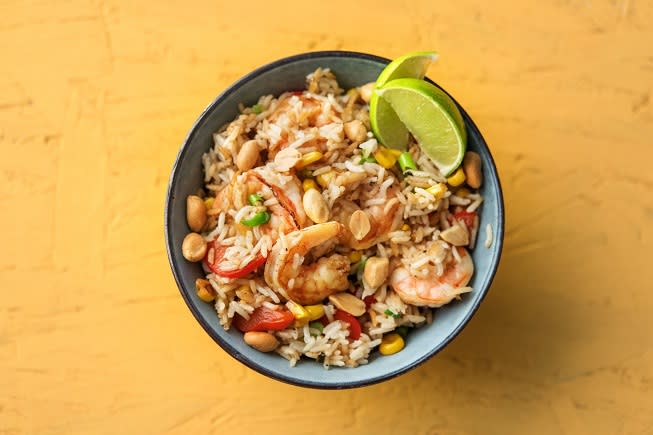Toasted Rice and Shrimp