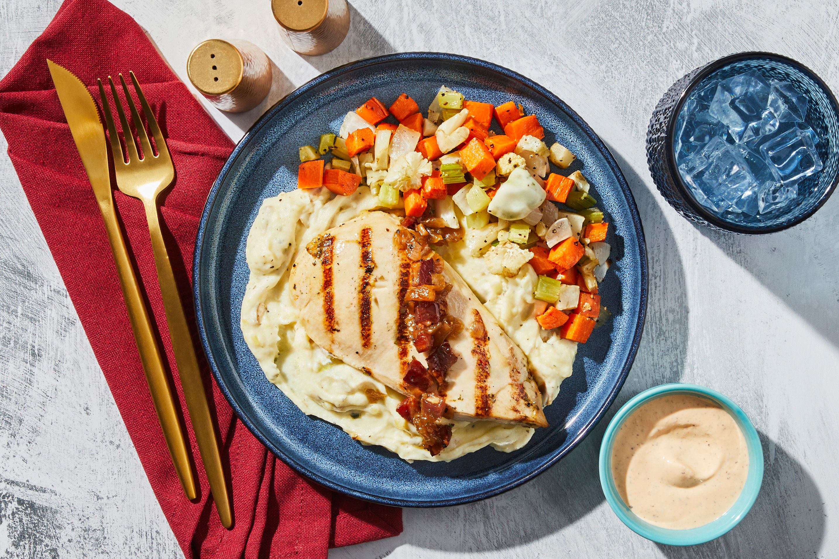 Buffalo-Style Sour Cream Chicken & Ranch Mash Recipe | HelloFresh
